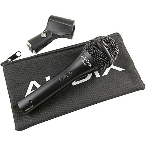 Audix OM3S Multi-Purpose Vocal and Instrument Dynamic Microphone with On/Off Switch