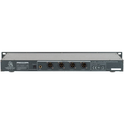 VocoPro UHF-5800-HB 4-Channel UHF Wireless Microphone System with 2 Handheld and 2 Headset Microphones (Discontinued)