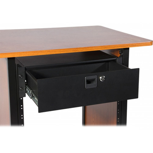 On-Stage RDLS3000 3U Locking Rack Drawer Open