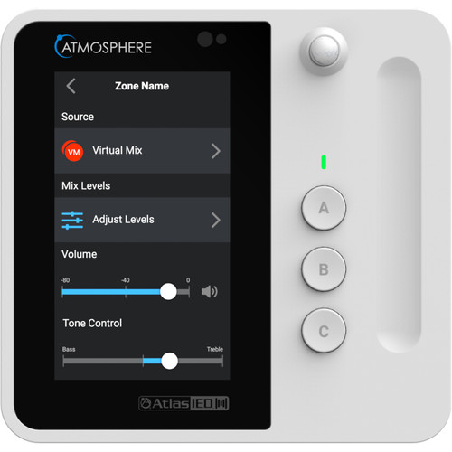 AtlasIED C-T4 Atmosphere Wall Controller - White 