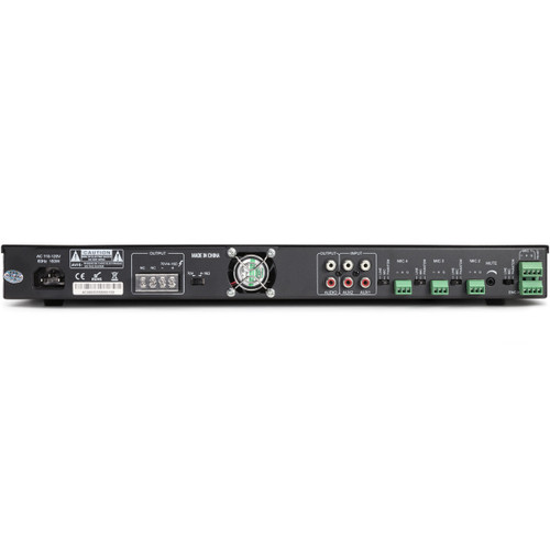Retail Store Sound System with 4 Tannoy CMS 603DC BM Ceiling Speakers and Pure Resonance Audio RMA120BT Bluetooth Mixer Amplifier (Discontinued Components)