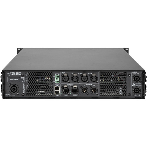 RCF XPS 16KD 4 x 4000W Dante-Equipped DSP Power Amplifier