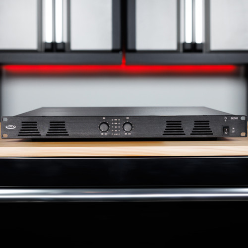 Pure Resonance Audio DA2500 Dual-Impedance 500W Rack Mount Power Amplifier