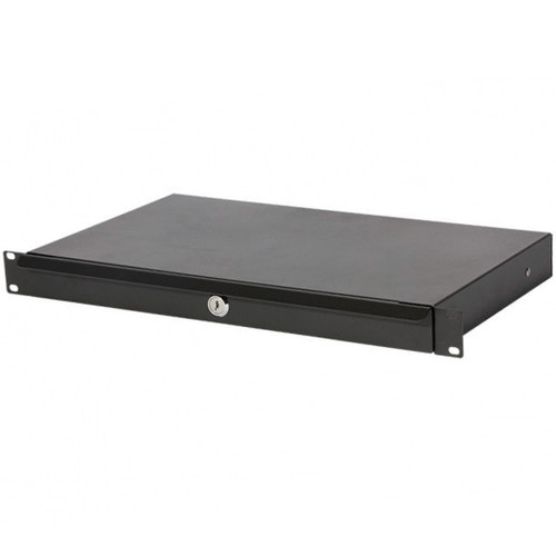 On-Stage Stands RDLS1000 1U Locking Rack Drawer