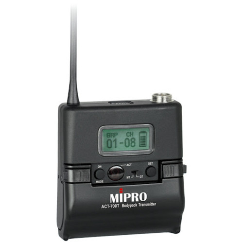 MIPRO ACT-700T UHF Miniature Bodypack Transmitter