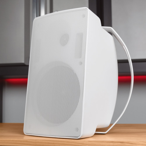 Pure Resonance Audio S6W 6.5" 70 Volt Indoor/Outdoor Surface-Mount Speaker - White