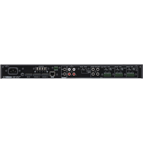Back of Yamaha MA2120 2-Channel Mixer Amplifier with DSP