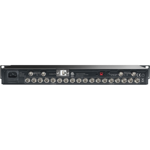 RF Venue DISTRO9 HDR High Quality Multi-Zone Antenna Distribution System for Wireless Microphones