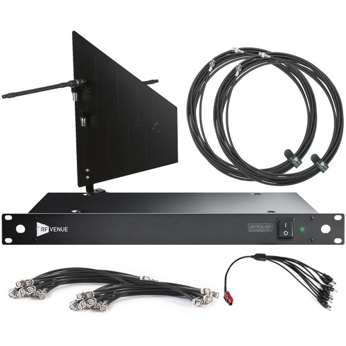 RF Venue DFINBD9 HDR 9-Channel Wireless Microphone Upgrade Pack (Install Version - Black)