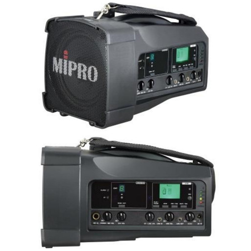 MIPRO MA-100/ACT58T 50W Portable Bluetooth PA System with Wireless Lapel Microphone