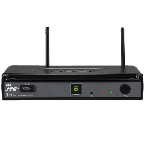 JTS E7R/E-7TB(D) + CM-501 UHF Single Channel Wireless Lavalier Microphone