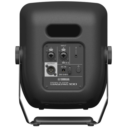 Yamaha STAGEPAS 100 100W Portable 6.5" Powered PA with 3-Channel Mixer and Bluetooth