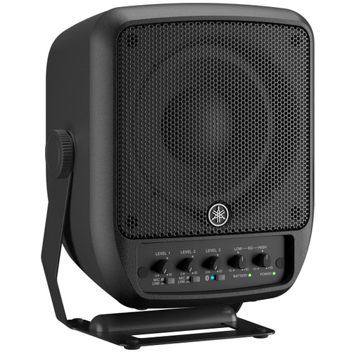 Yamaha STAGEPAS 100BTR 100W Portable 6.5" Battery Powered PA with 3-Channel Mixer and Bluetooth
