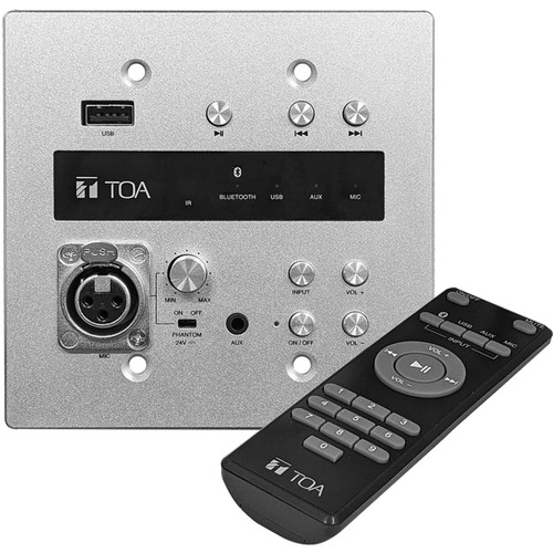 TOA MW-41BT-AM Audio Interface Wall Panel