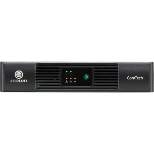 Crown CTD-2125 ComTech 2-Channel 2 x 125W Power Sharing Amplifier with DSP and Dante