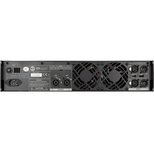 RCF IPS 1700 2 x 450W Class H Professional Power Amplifier