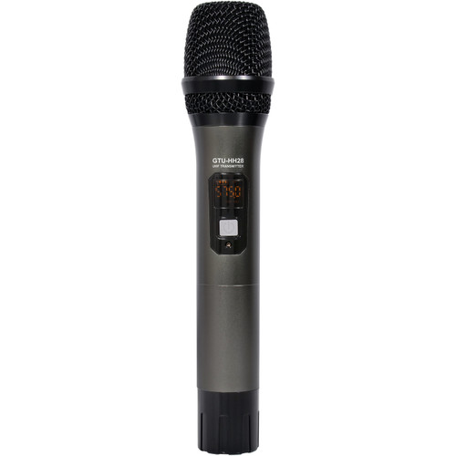 Galaxy Audio GTU-HSP5AB UHF Mini Dual Wireless System with 1 Handheld Transmitter, 1 Headset Mic with Transmitter and Dual Receiver (A and B: 524.5 - 594.5 MHz)