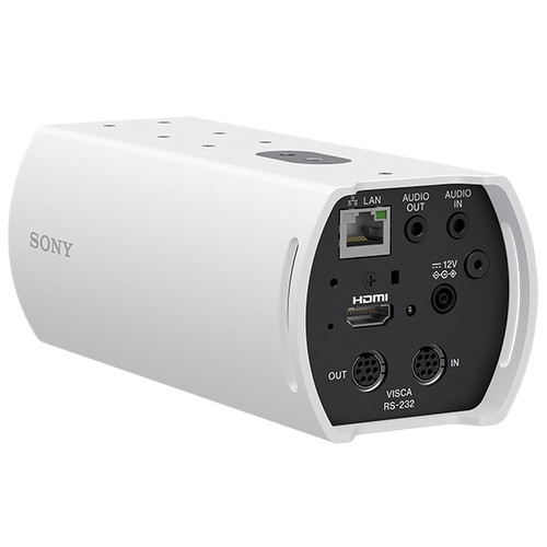 SONY SRG-XB25/W Compact 4K 60p BOX-Style Remote Camera with 25x Optical Zoom - White