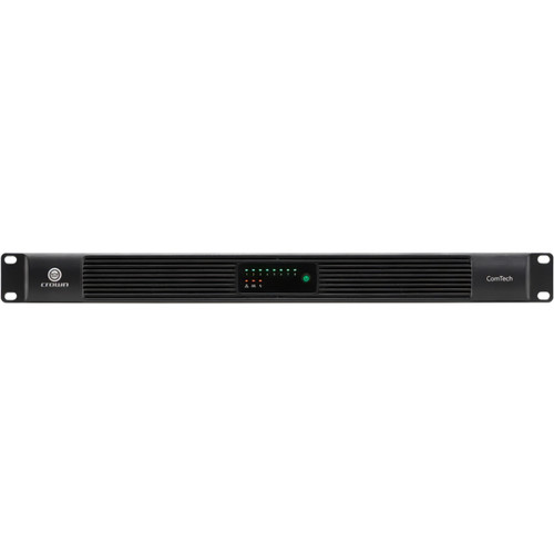 Crown CTD-8125 ComTech 8-Channel 8 x 125W Power Sharing Amplifier with DSP and Dante