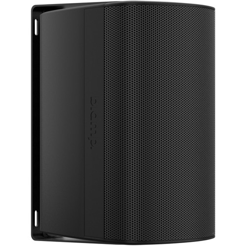 Biamp Desono DX-S5-UB-B 5" 2-Way High Output IP54 Indoor Outdoor Surface Mount Loudspeaker with U-Bracket - Black Pair