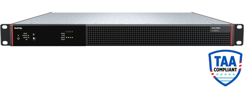 Biamp Voltera D 4800.4 4800W 4-Channel Amplified Loudspeaker Controller