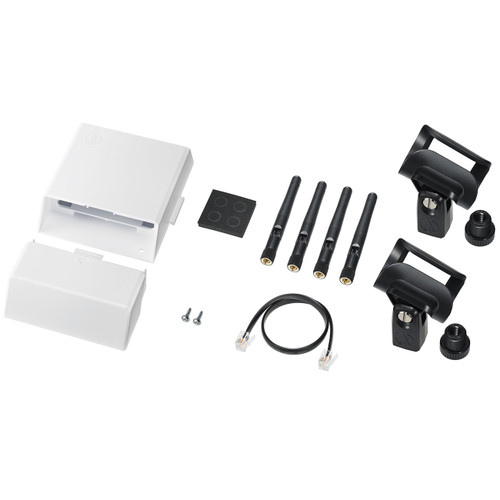 Audio-Technica ATW-1422 System 20 PRO Dual Digital Wireless Combo Microphone System with Dual Handheld Transmitters