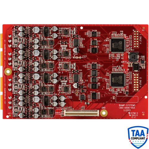 Biamp Tesira EEC-4 Expander Card with 4 Analog Input Channels