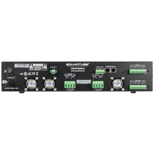 SoundTube MCA7004t Dante-Enabled Multichannel Networking Amplifier