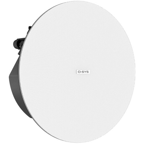 QSC AD-C4T-LPZB AcousticDesign 4.5" 2-Way Low Profile Zero-Bezel Ceiling Loudspeaker - Pair