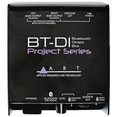ART BT-DI Bluetooth Direct Box with Isolated Outputs