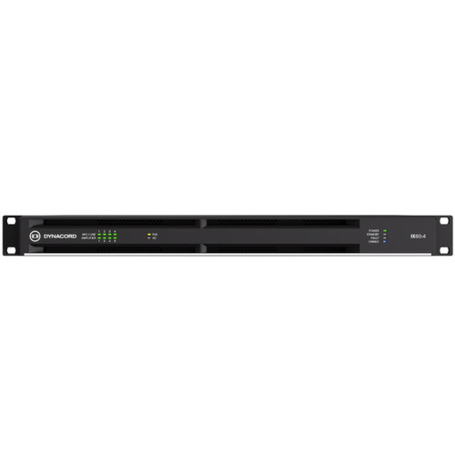 Dynacord IX60:4 6 kW 4-Channel Networked DSP Power Amplifier