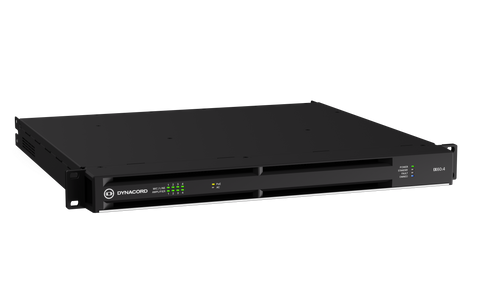 Dynacord IX60:4 6 kW 4-Channel Networked DSP Power Amplifier