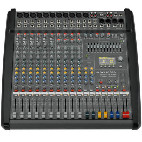 Dynacord PowerMate 1000-3 10-Channel Compact Power Mixer (Discontinued)