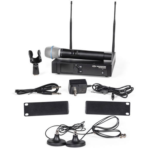 Pure Resonance Audio WMS1-HH Handheld Wireless Microphone System (Band A: 540 - 590 MHz)