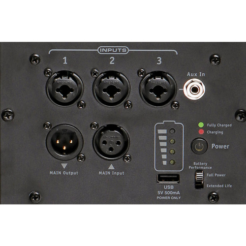 Yorkville EXM-Mobile-Tower Battery Powered PA System