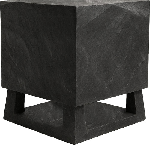 Rockustics BlockRock 6.5" 2-Way Omnidirectional Monument Series Outdoor Loudspeaker - Slate
