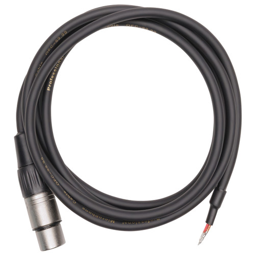 Pure Resonance Audio XLRF-6-PREP Female XLR to Prep Patch Cable - 6ft