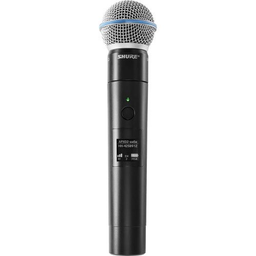 Shure MXW2X/BETA58 Wireless Microphone Transmitter