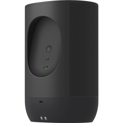 Sonos Move 2 All-Weather Battery-Powered Wi-Fi and Bluetooth Smart Speaker - Black