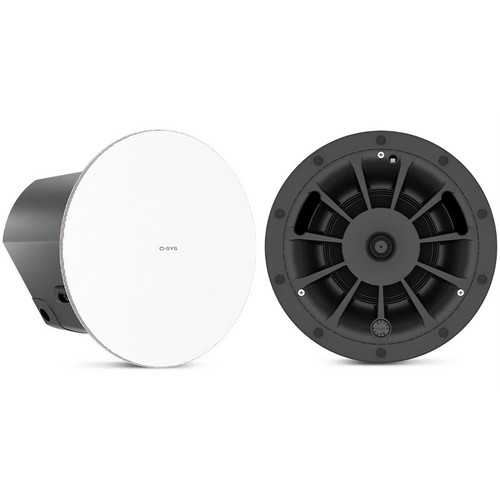 QSC AD-C6T-ZB AcousticDesign 6.5" 2-Way Zero-Bezel Ceiling Loudspeaker - Pair