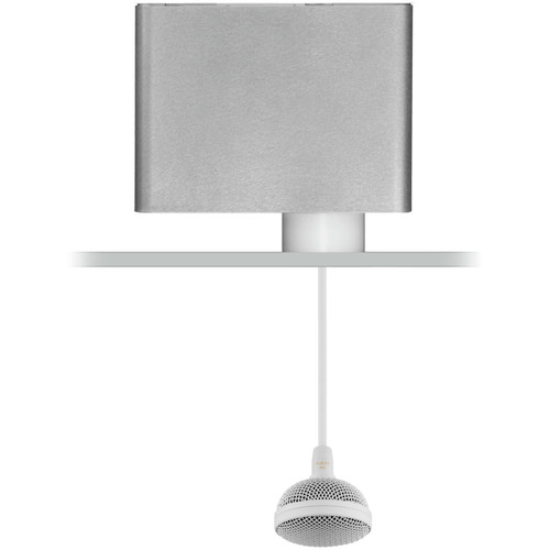 Audix M3WSERVO Tri-Element Hanging Ceiling Microphone for Servoreelers - White