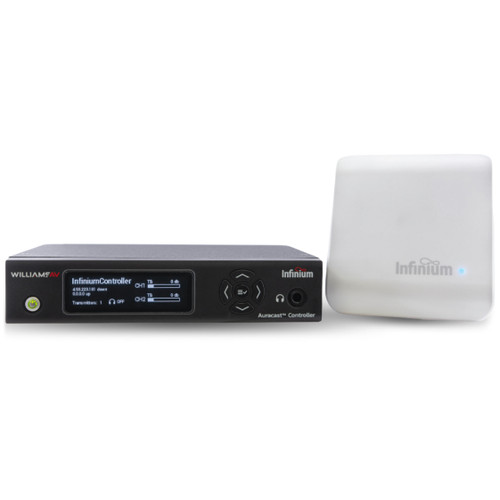 Williams AV BA CT1 Infinium Auracast Controller and Transmitter