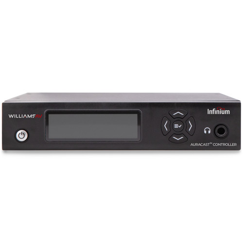 Williams AV BA CT1 Infinium Auracast Controller and Transmitter