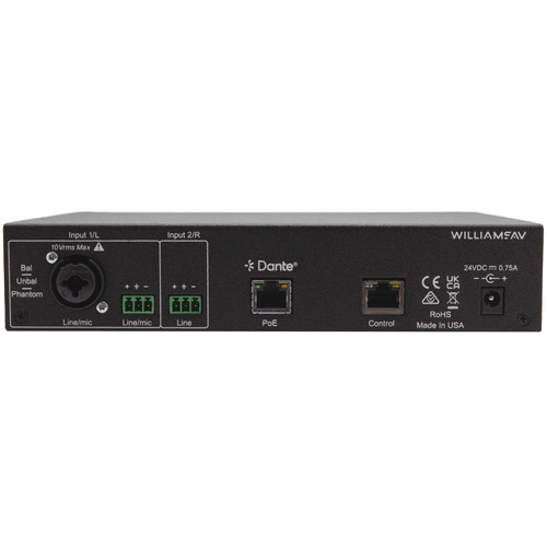 Williams AV BA CT1 Infinium Auracast Controller and Transmitter