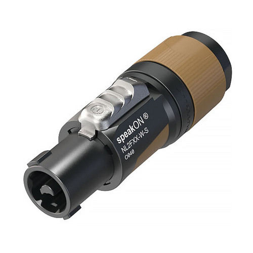 Hosa NL2FXX-W-S 2-Pole Neutrik SpeakON Cable Connector