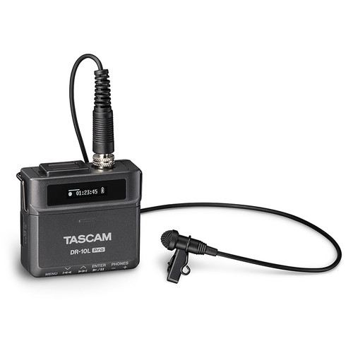 Tascam DR-10L PRO Audio Field Recorder with Lavalier Mic