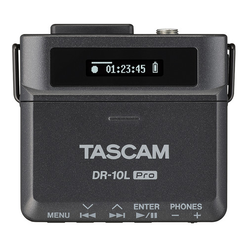 Tascam DR-10L PRO Ultra-Compact 32-bit Float Audio Field Recorder with Lavalier Mic
