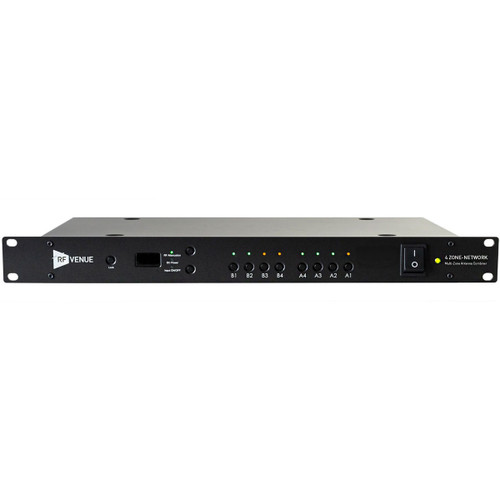 RF Venue 4Zone Network Multi-Zone Antenna Combiner with LAN Connectivity
