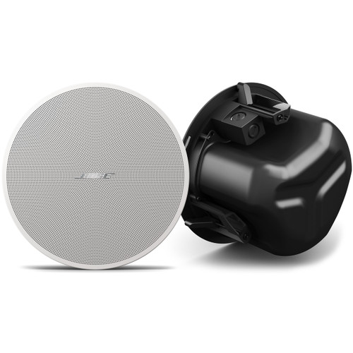 Bose Ceiling Restaurant Sound System with 2 DesignMax DM3C 3.25" Speakers, 30W Bluetooth Mixer Amplifier, and Wall Mount Volume Control