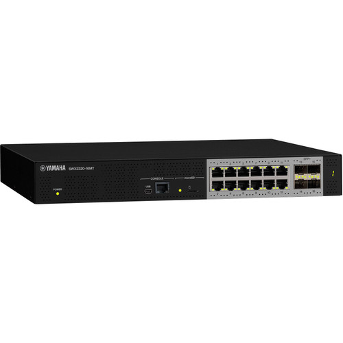 Yamaha SWX2320-16MT Intelligent L2 Multi-Gigabit Network Switch - 16 Ports